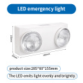 Luces LED de salida de emergencia con respaldo de batería